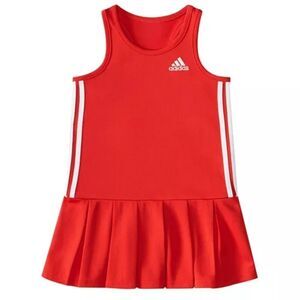 Adidas Red Sleeveless Tennis Dress, Size 24 Months